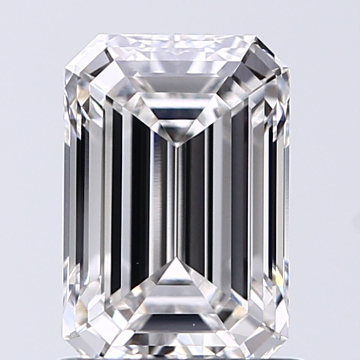 Diamant Émeraude 1.07 ct - Couleur F - Pureté VS1