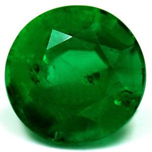 Szmaragd 2,95 ct, zielony, szlif okrągły