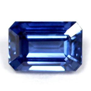 SAPPHIRE FACETED 0.8ct BLUE Vivid Blue EC SRILANKA NONE