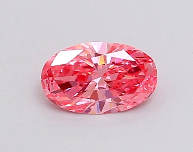 0.3 CT Fancy Vivid Pink OVAL