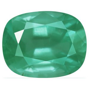 Szmaragd 2,06 ct, zielony, szlif cushion