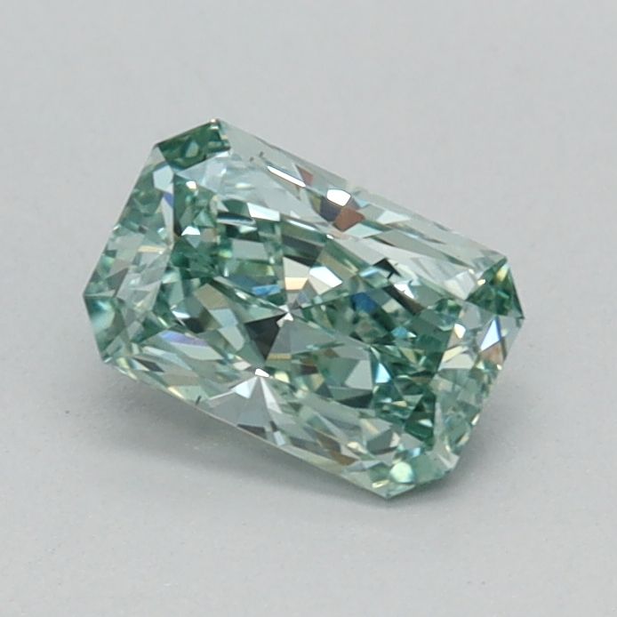 0.45 CT Fancy Vivid Green RADIANT