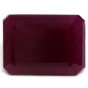 RUBY FACETED 16.09ct RED Deep Red SI REST_OF_AFRICA NONE