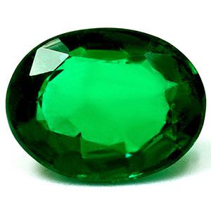 Szmaragd 2,33 ct, zielony, szlif owalny