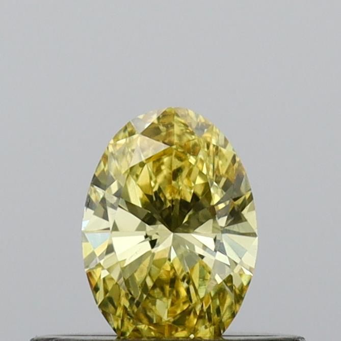 0.3 CT Fancy Vivid Yellow OVAL