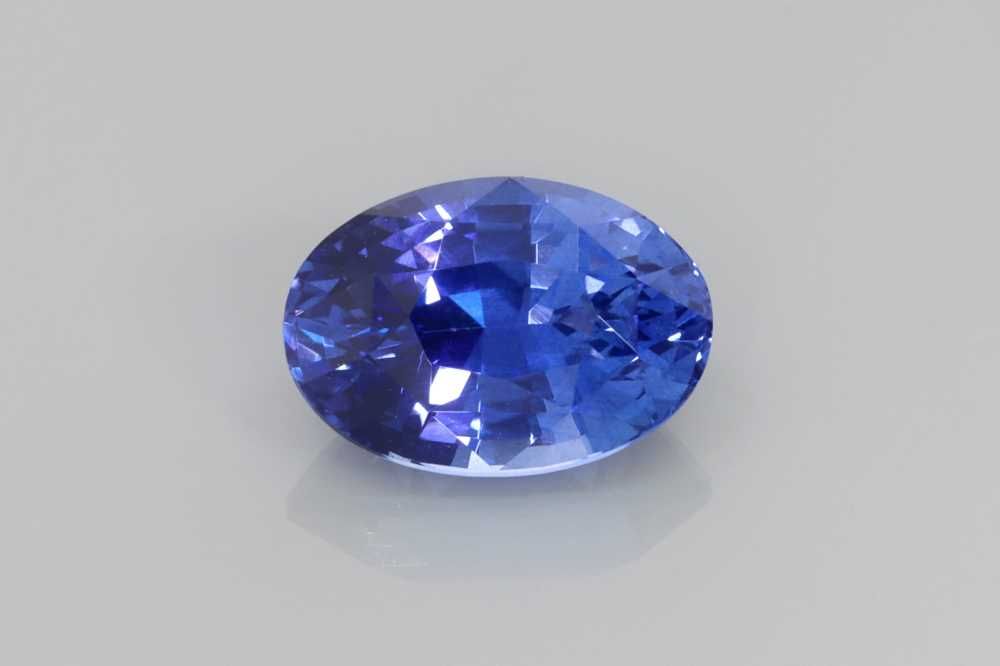 2.13 Carat Blue Oval Sapphire