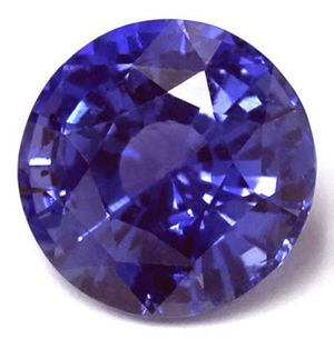 Szafir 6,92 ct, niebieski, szlif okrągły