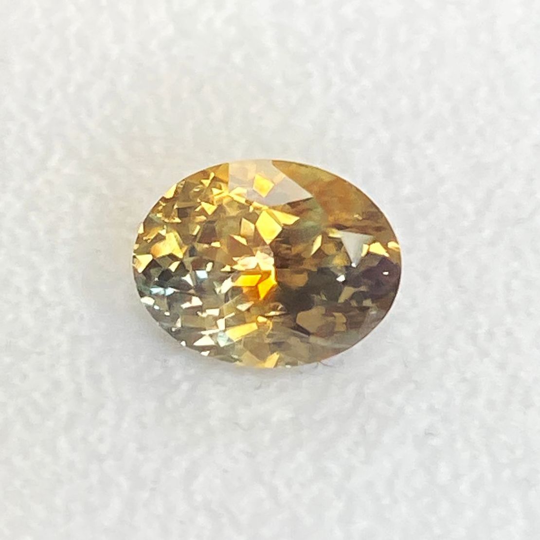 SAPPHIRE FACETED 1.67ct YELLOW Yellow EC UNITEDSTATES HEATED