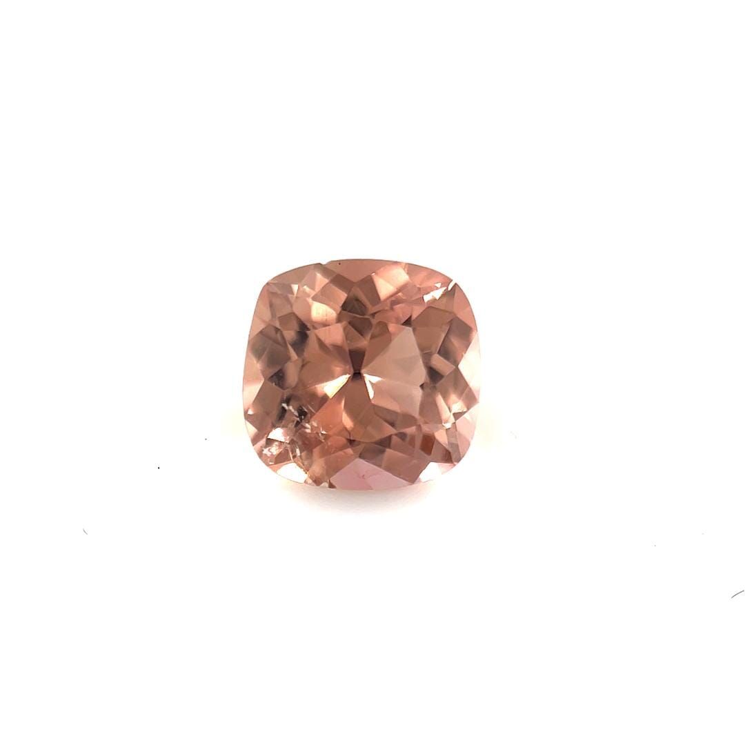 Turmalin 1,45 ct, różowy, szlif cushion