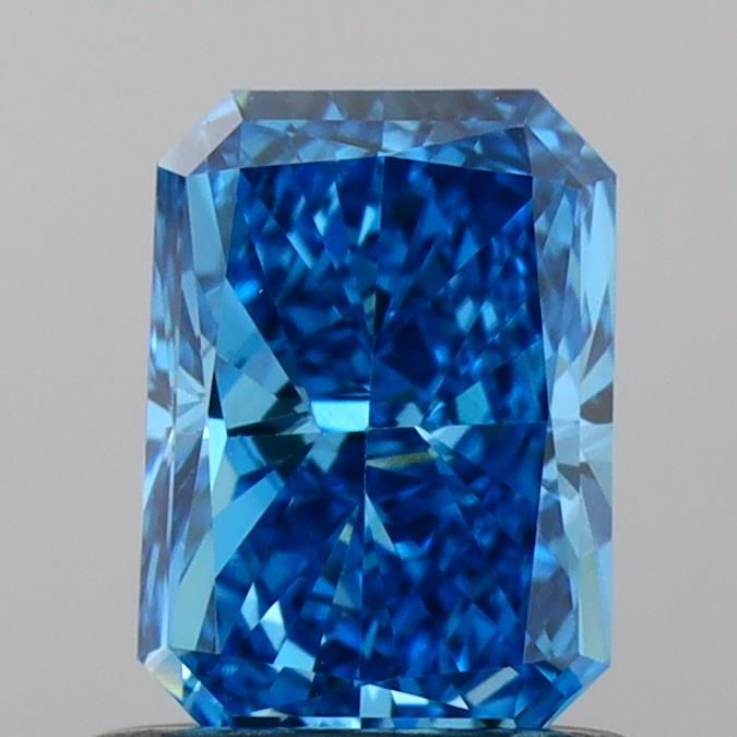 0.79 CT Fancy Vivid Blue RADIANT