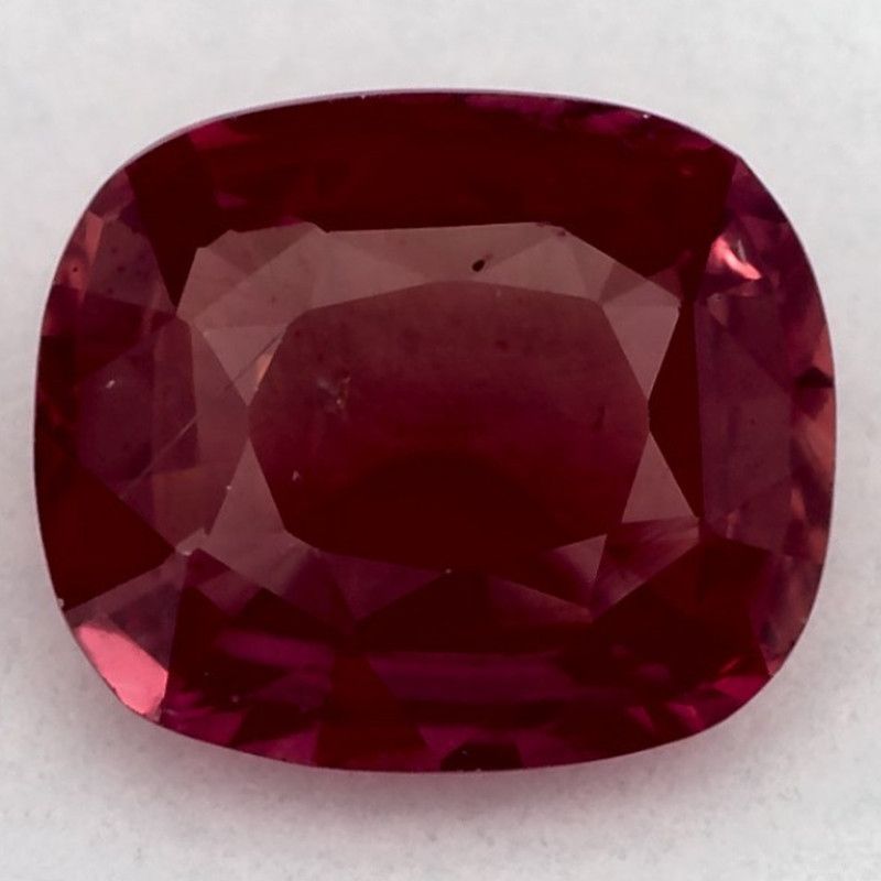 Szafir 2,22 ct, różowy, szlif cushion