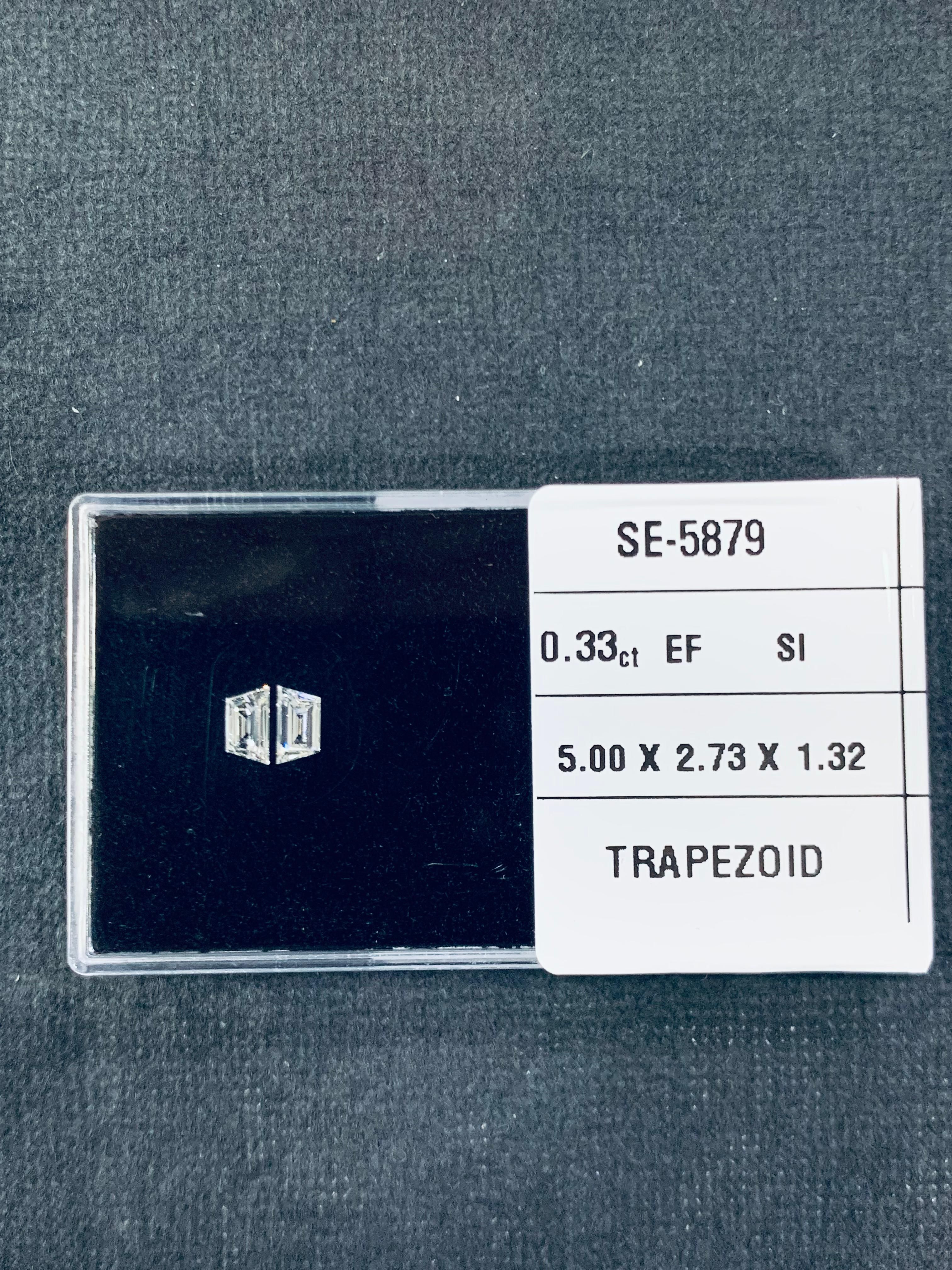 Prírodný diamant trapezoid,...