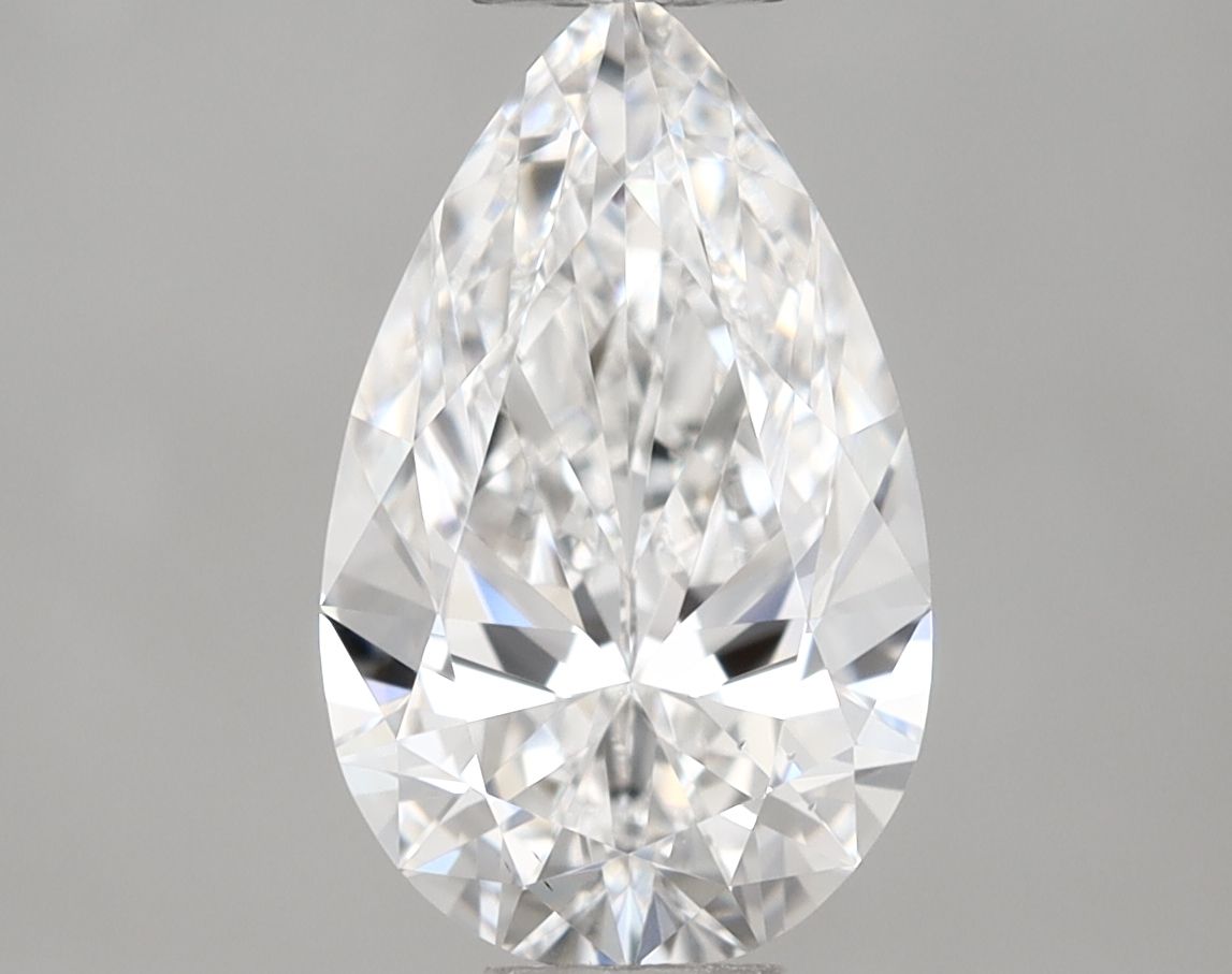 1.00 Carat E VS2 Pear Diamond