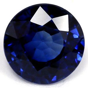 SAPPHIRE FACETED 1.51ct BLUE Intense Blue SI MADAGASCAR HEATED