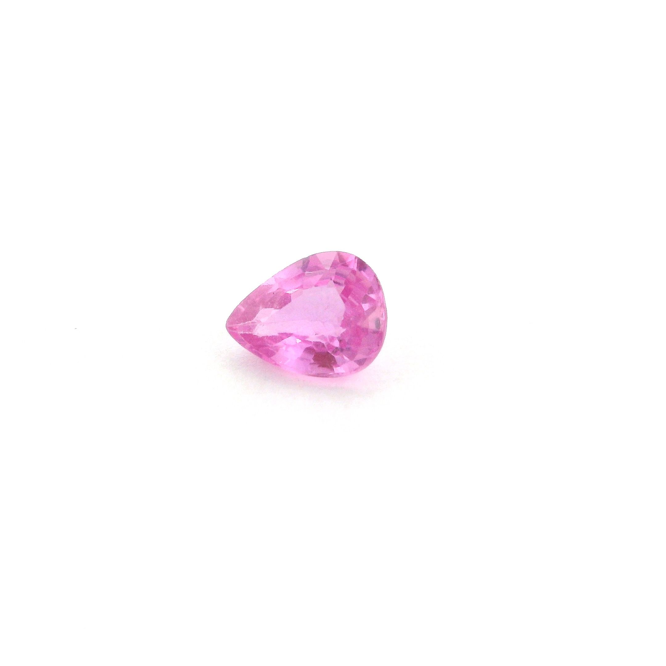 SAPPHIRE FACETED 0.77ct PINK Medium Intense EC SRILANKA NONE