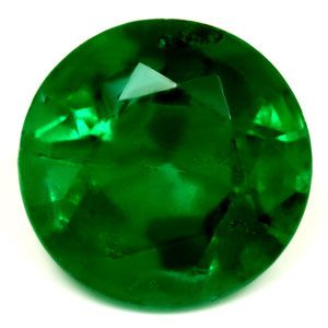 Szmaragd 4,85 ct, zielony, szlif okrągły