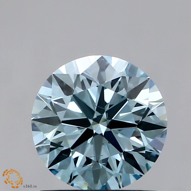 0.83 CT Fancy Blue ROUND