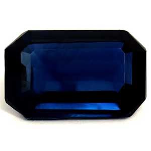 SAPPHIRE FACETED 0.57ct BLUE Intense Blue EC MADAGASCAR HEATED