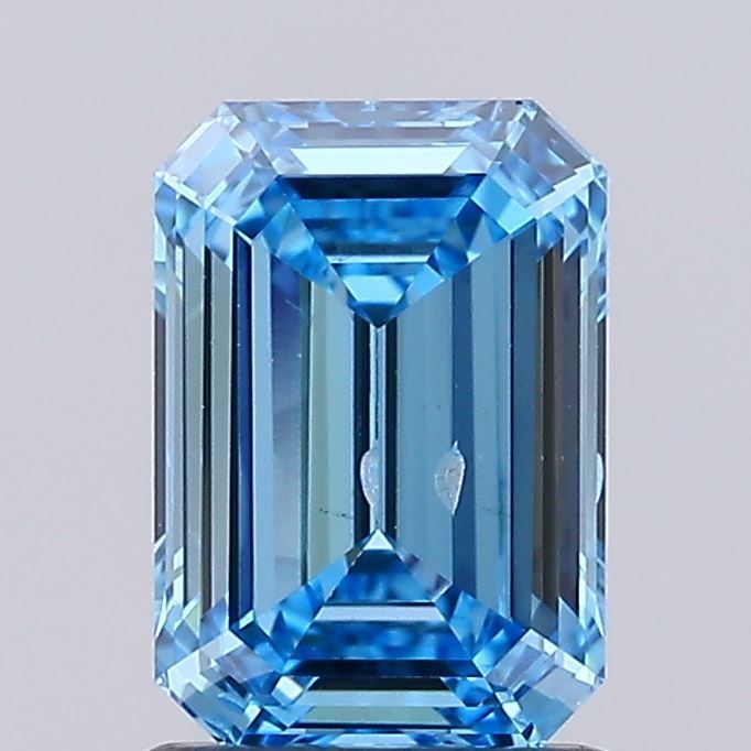 1.3 CT Fancy Vivid Blue EMERALD