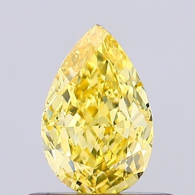 0.54 CT Fancy Intense Yellow PEAR