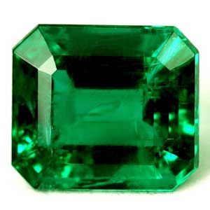 Szmaragd 1,48 ct, zielony, szlif szmaragdowy