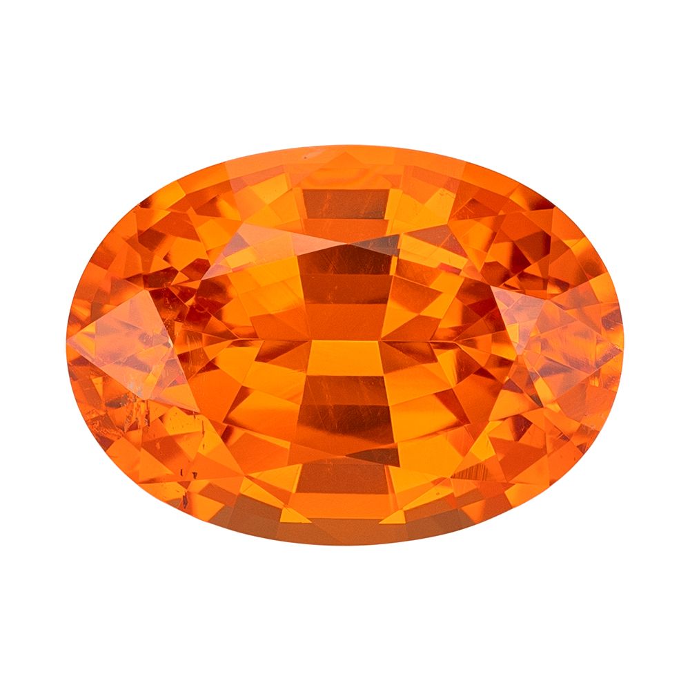 GARNET FACETED 3.66ct ORANGE EC REST_OF_AFRICA NONE