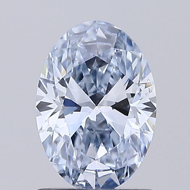 1.06 CT Fancy Blue OVAL