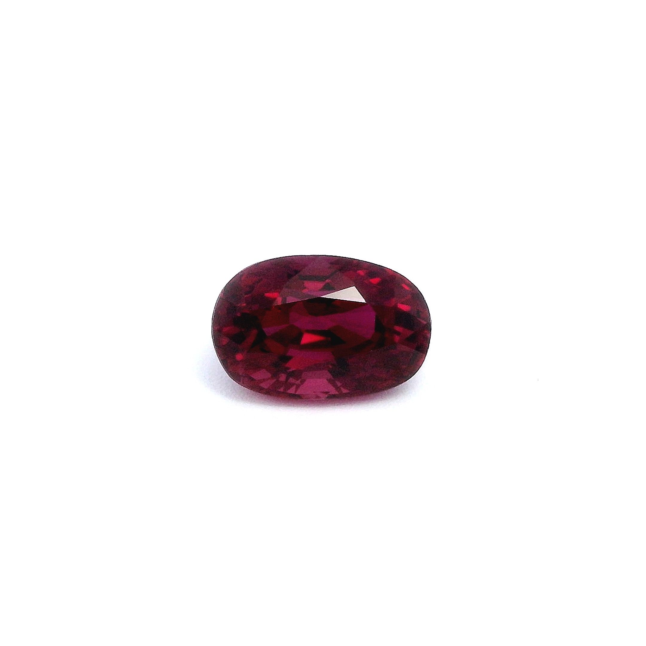 1.01 ct Oval ruby