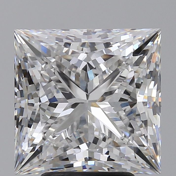 4.58-Carat Princess Shape Diamond