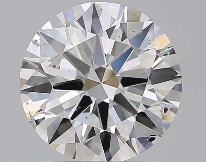 Diamant Rond 1.90 ct - Couleur E - Pureté SI2
