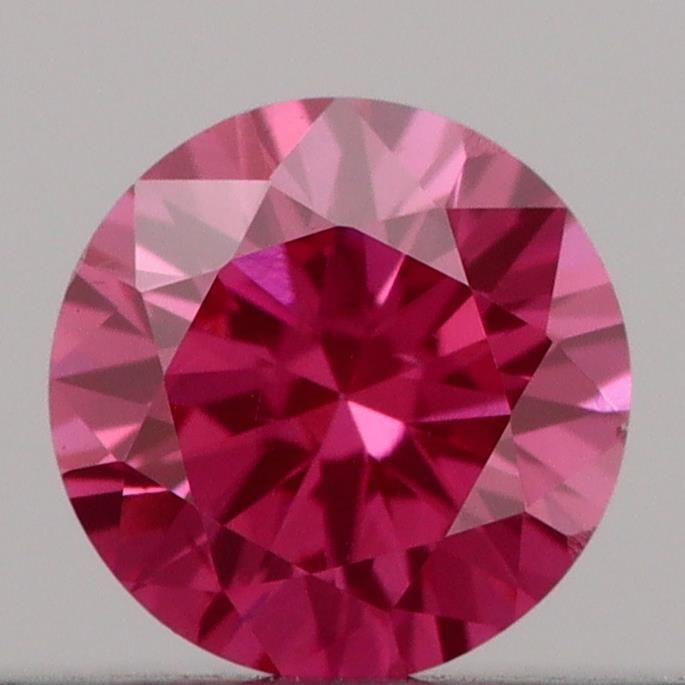 0.19 CT Fancy Vivid Pink ROUND