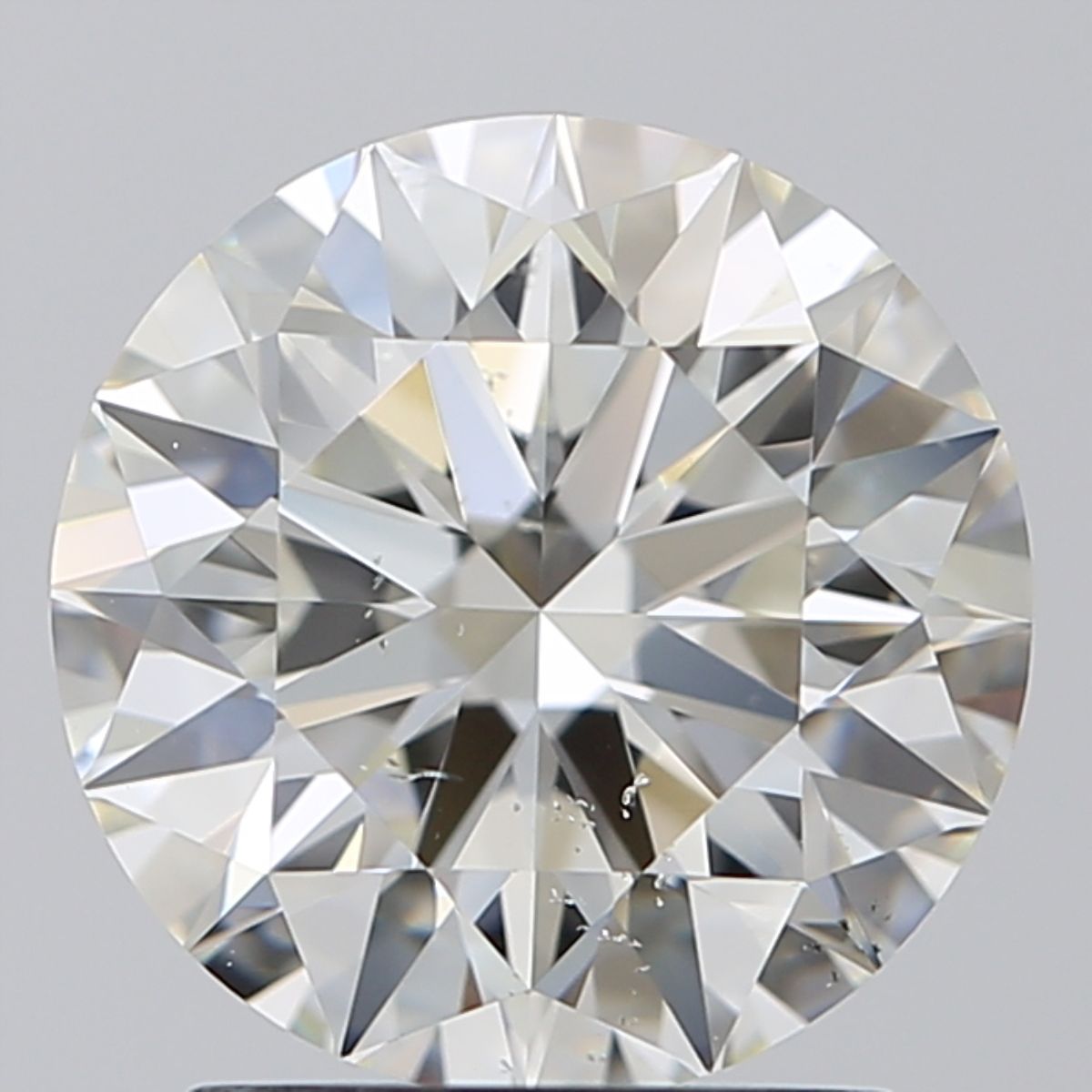 ROUND 2.27 Ct  H SI1 EX EX NON