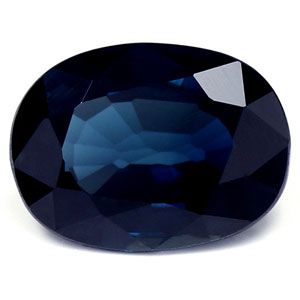 Szafir 1,64 ct, niebieski, szlif owalny