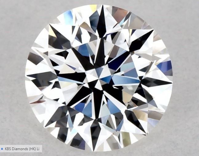 Prírodný diamant okrúhly...