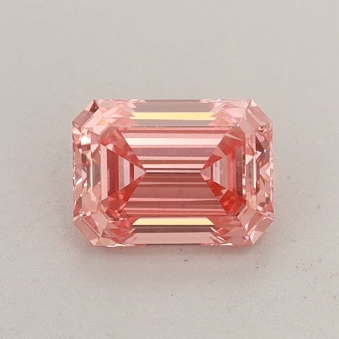0.56 CT Fancy Vivid Pink EMERALD