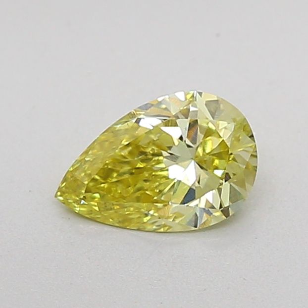 0.5 CT Fancy Vivid Yellow PEAR