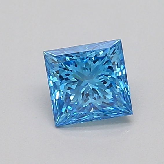 0.54 CT Fancy Vivid Blue PRINCESS