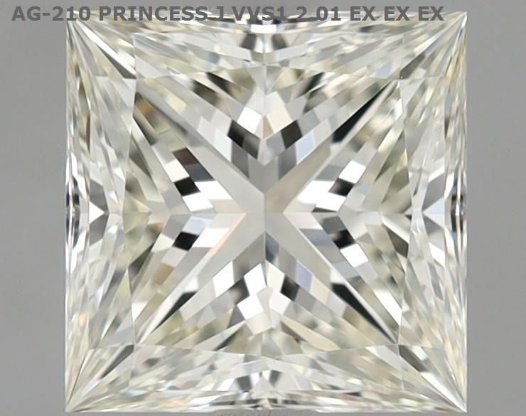 Prírodný diamant princess,...