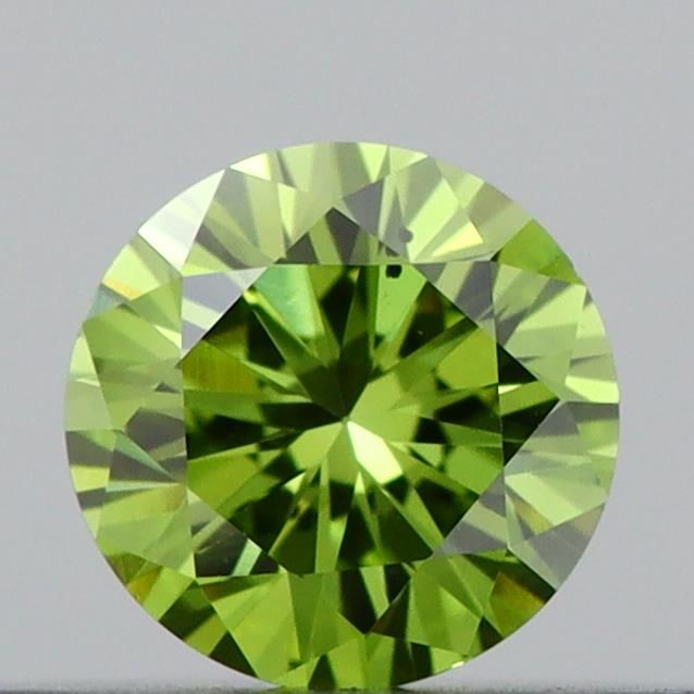 0.25 CT Fancy Vivid Green ROUND