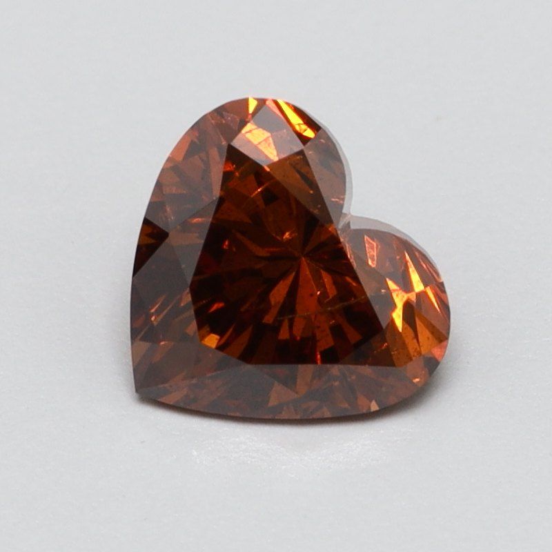 0.42 CT Fancy Red HEART