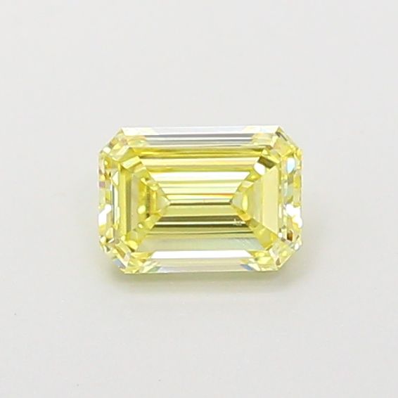 0.45 CT Fancy Yellow EMERALD