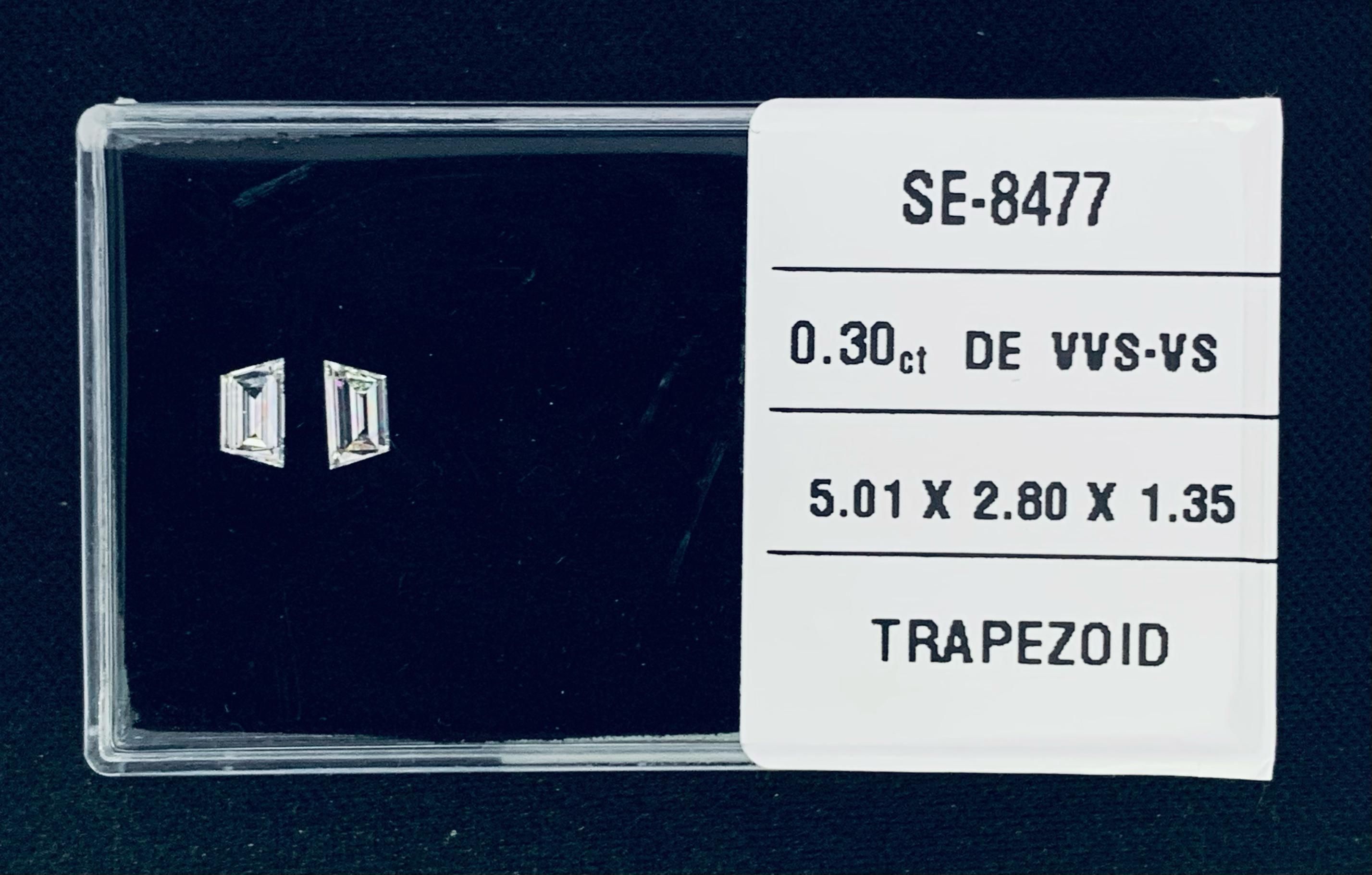 Prírodný diamant trapezoid,...