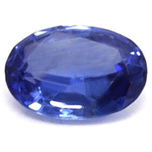 Szafir 1,04 ct, niebieski, szlif owalny