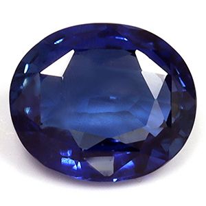 Szafir 1,16 ct, niebieski, szlif owalny