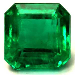 Szmaragd 3,38 ct, zielony, szlif szmaragdowy