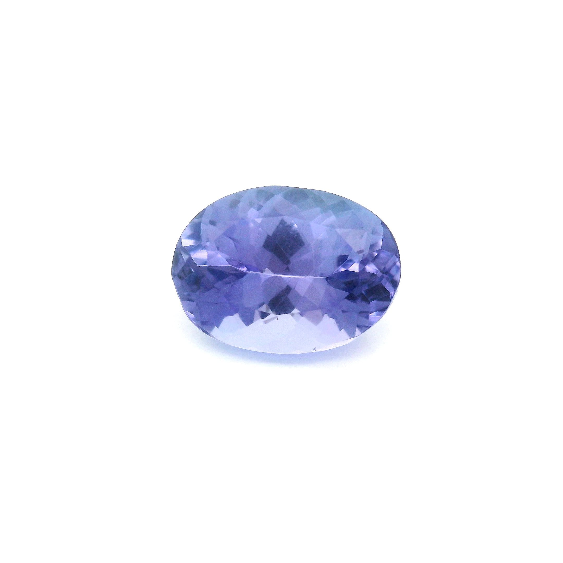 TANZANITE FACETED 2.8ct BLUE Moderate EC TANZANIA HEATED