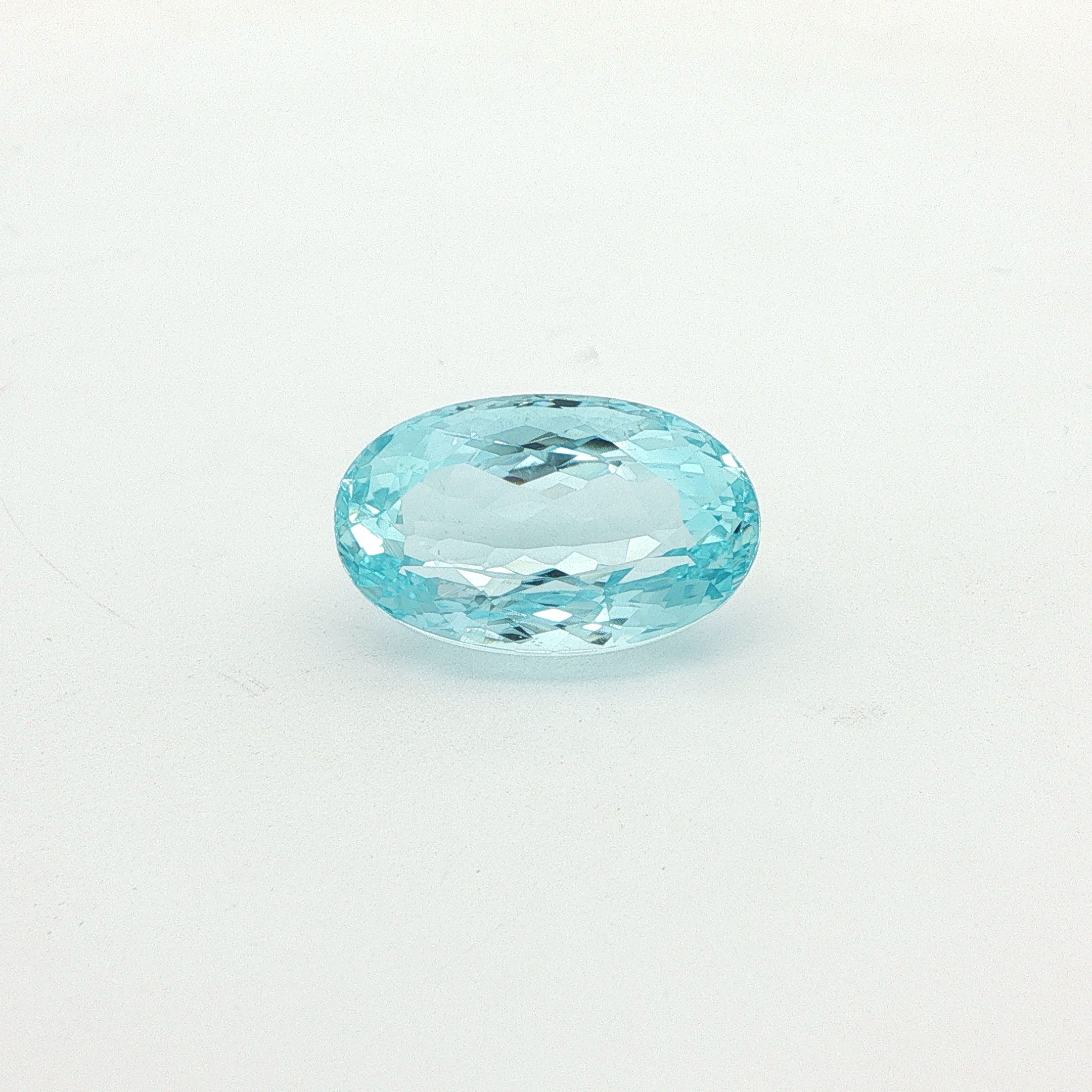 13.1 ct Oval aquamarine