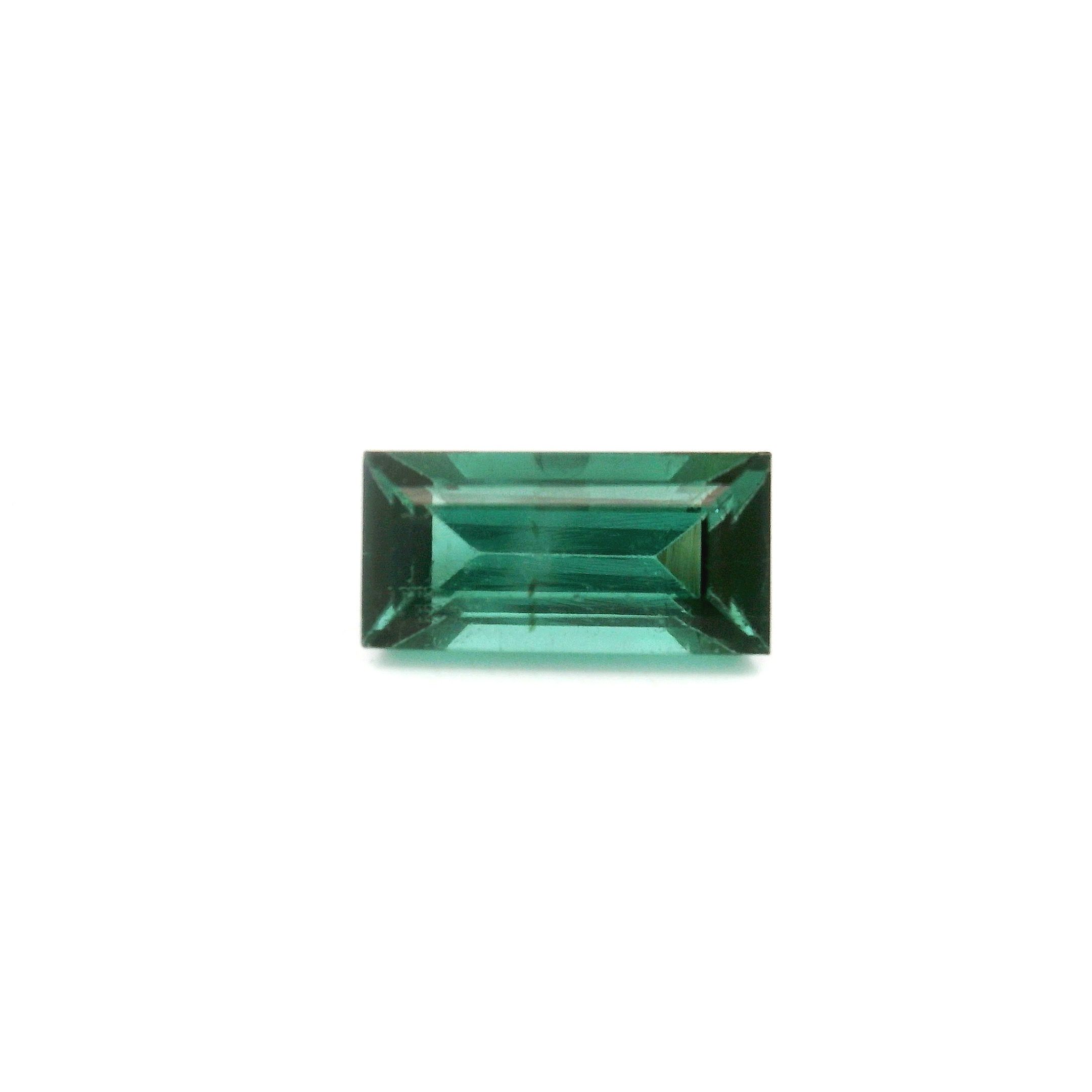 Turmalin 3,10 ct, niebieski, szlif prostokątny