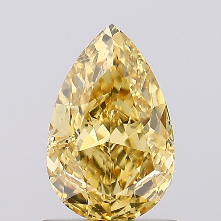 1.0 CT Fancy Vivid Yellow PEAR