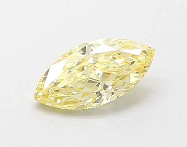 0.22 CT Fancy Vivid Yellow MARQUISE